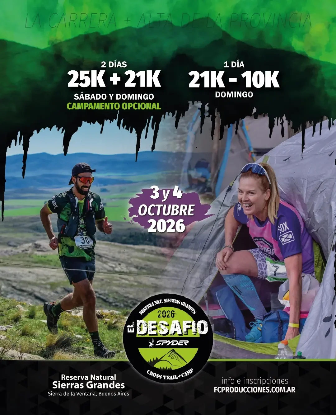 Portada de Desafío Sierras Grandes 2026